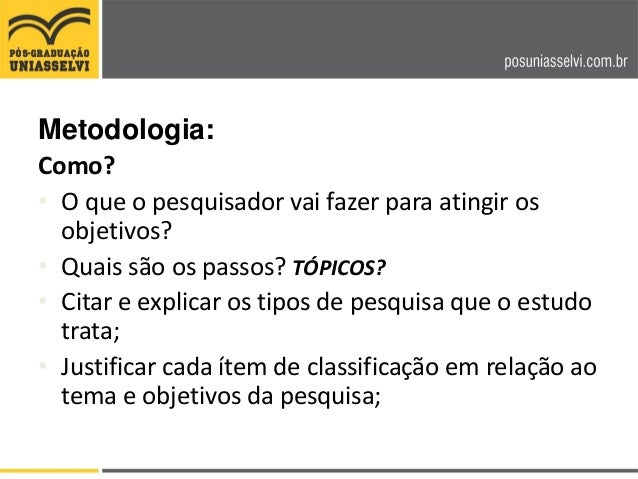 metodologia do artigo científico